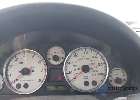 2003 Mazda Mx-5 Miata Cloth/Ls/Se/Shinsen из США, поврежденный, VIN JM1NB353530313053